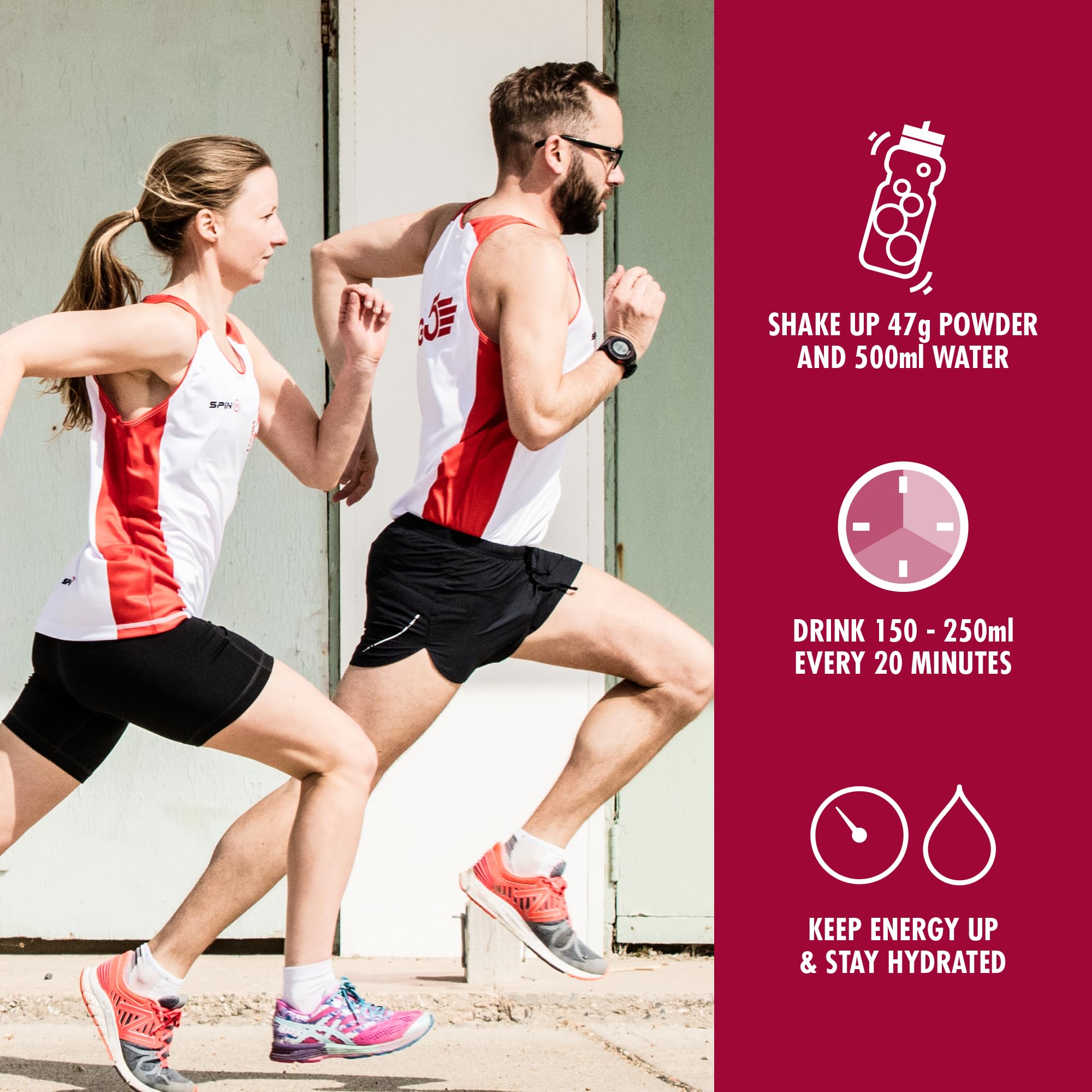 HIGH5 Energy Drink with Protein 4:1 Carbohydrate Blend - Electrolytes, Endurance, Cycling, Running Fuel - Berry - 12 x 47g Sachets - Damaged Box - BBE 08/2026