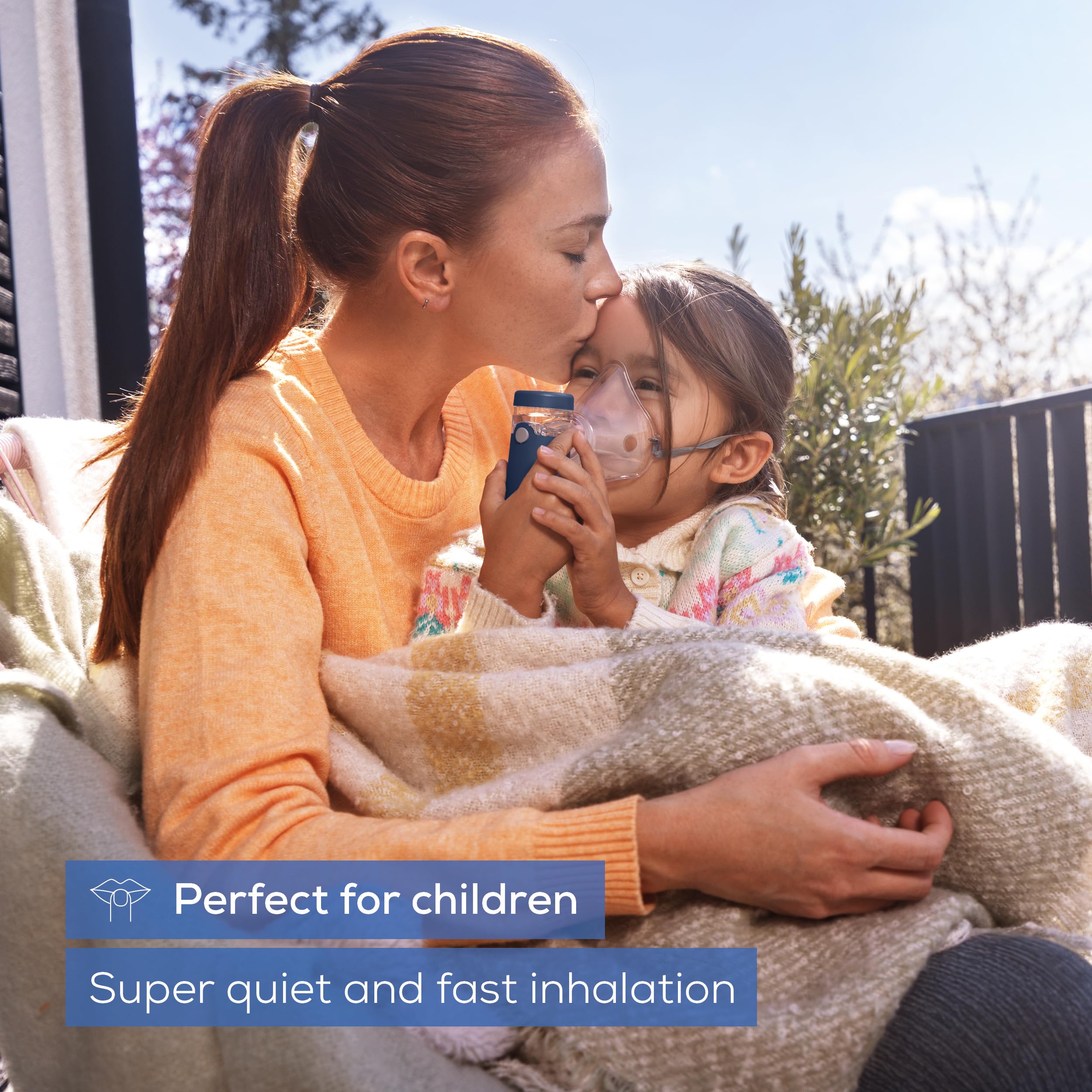 Beurer IH 49 Nebuliser - Portable Inhalation Device for Colds Asthma - Rechargeable Battery - Quiet - Adults & Children - Damaged Box