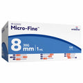 Embecta Micro-Fine 1ml U-100 Syringe 30G 8mm - Model 320935 - Latex-Free CE Certified - Pack of 100 - Damaged Box - BBE 08/2030