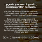 Protein Works Loaded Protein Pancakes - Gold Natural Flavour 1kg High Protein Powder Mix - Damaged Box - BBE 06/2026