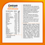 Centrum Performance Tablets Multivitamin & Mineral Supplements, 21 Essential nutrients, Including Vitamin C, D, and Iron, 60 ct - Damaged Box - BBE 02/2027