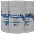 Sanisafe Food Probe Wipes - 3 Pack - 200 Sheets Anti-Bacterial Disinfectant Wipes - New