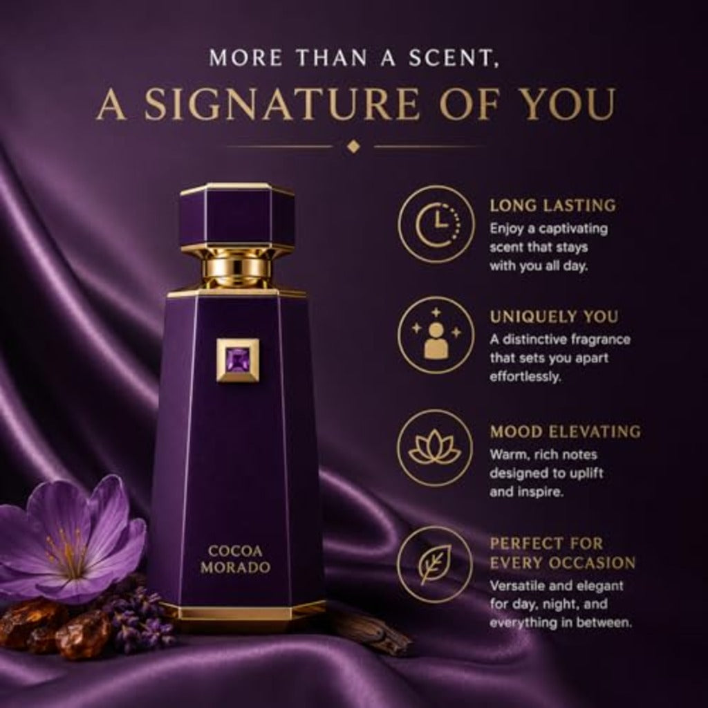 French Avenue Cocoa Morado EDP For Women - Eau de Parfum Spray 3.4 Fl Oz Perfume - New