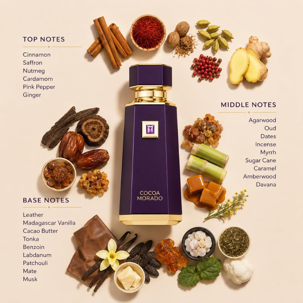 French Avenue Cocoa Morado EDP For Women - Eau de Parfum Spray 3.4 Fl Oz Perfume - New