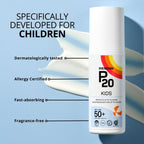 RIEMANN P20 Sun Cream SPF50+ Kids 200ml - High UVA Protection, Long Lasting 10hr, Water Resistant Sunscreen for Children 1+ - New