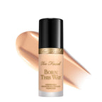 Too Faced Born This Way Natural Pearl Finish Liquid Foundation - Hydrating Oil-Free Medium-Full Coverage - New