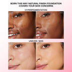 Too Faced Born This Way Natural Pearl Finish Liquid Foundation - Hydrating Oil-Free Medium-Full Coverage - New