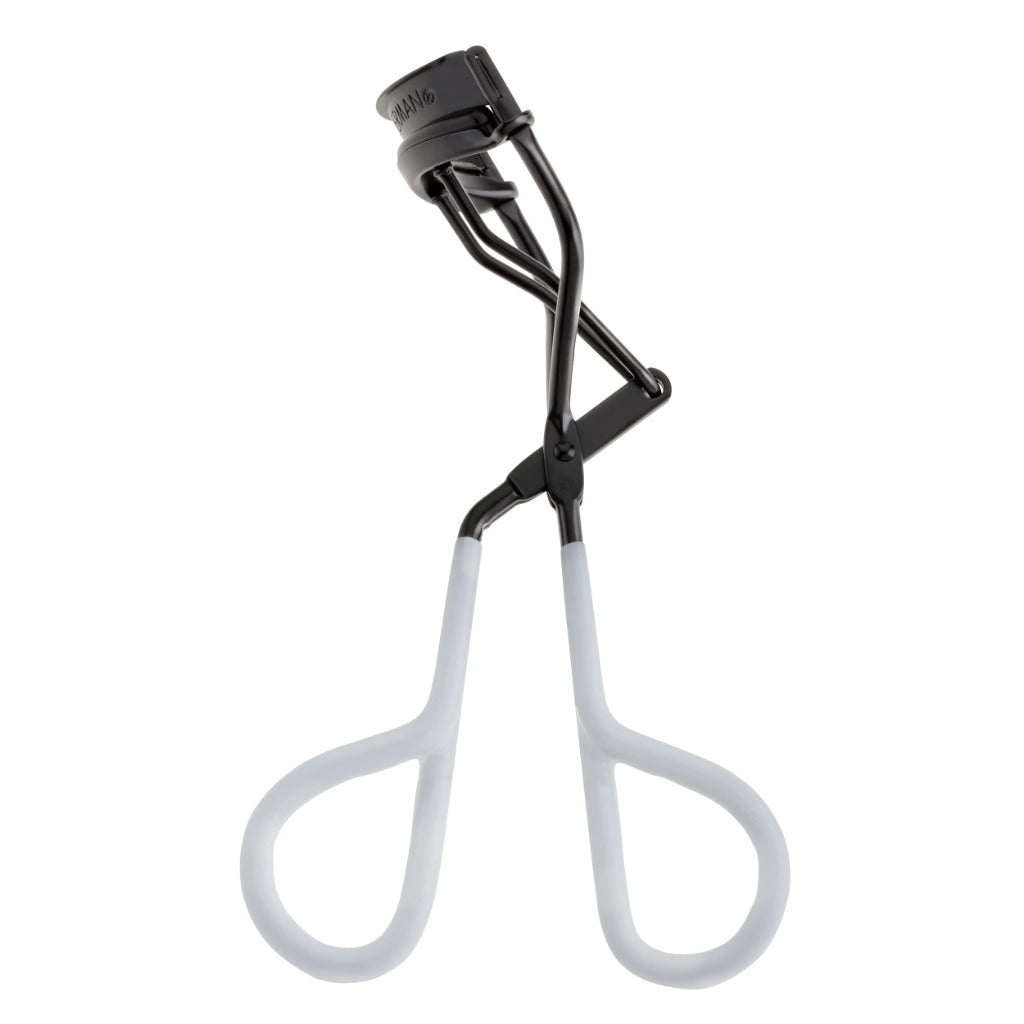 Tweezerman Onyx Great Grip White Eyelash Curler - 3 Replacement Pads - Pack of 1 - Beauty Tool - New