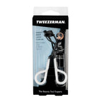 Tweezerman Onyx Great Grip White Eyelash Curler - 3 Replacement Pads - Pack of 1 - Beauty Tool - New