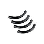 Tweezerman Onyx Great Grip White Eyelash Curler - 3 Replacement Pads - Pack of 1 - Beauty Tool - New