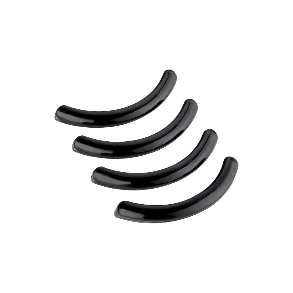 Tweezerman Onyx Great Grip White Eyelash Curler - 3 Replacement Pads - Pack of 1 - Beauty Tool - New