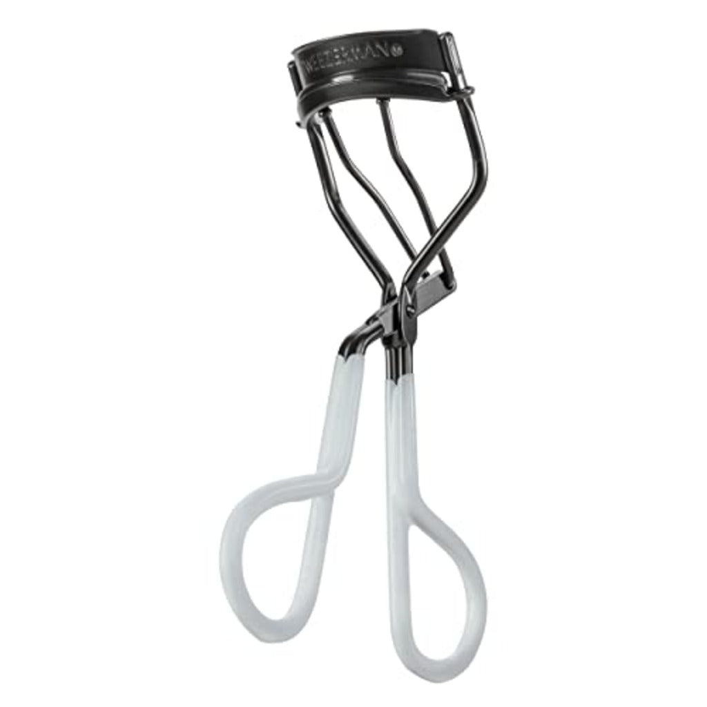 Tweezerman Onyx Great Grip White Eyelash Curler - 3 Replacement Pads - Pack of 1 - Beauty Tool - New