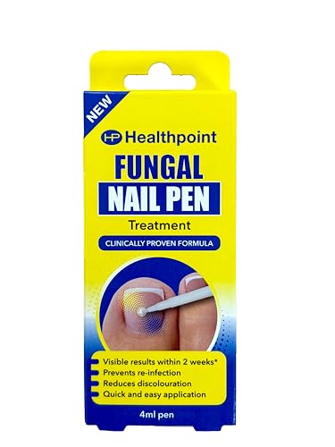 Healthpoint Fungal Nail Treatment Pen 4ml - Clinically Proven Formula - Reduces Discolouration - Easy Application - Damaged Box - BBE 08/2026