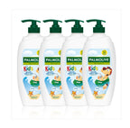 Palmolive Naturals Kids Shower Gel 4x750ml Pump Vitamin E Body Wash Almond Milk Gentle Skin - New - BBE 03/2026