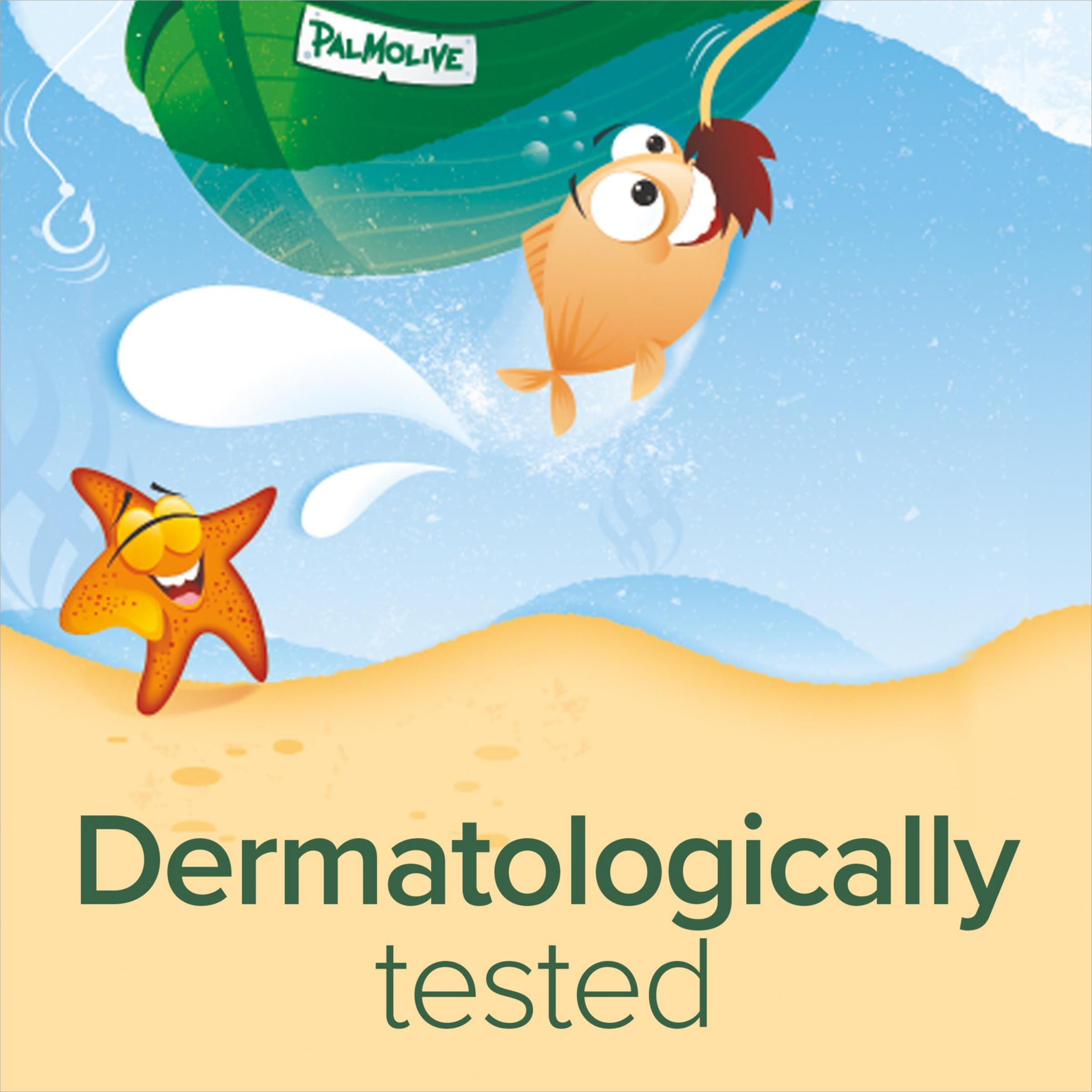 Palmolive Naturals Kids Shower Gel 4x750ml Pump Vitamin E Body Wash Almond Milk Gentle Skin - New - BBE 03/2026