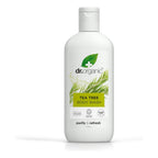 Dr Organic Tea Tree Body Wash, Shower Gel, Natural, Vegan, Cruelty-Free, Paraben & SLS-Free, Recyclable & Recycled Ocean Bound Plastic, Certified Organic, 250ml, Packaging may vary - New