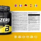 BioTechUSA EAA Zero Essential Amino Acid Powder - 7160mg EAA, Sugar-Free, Gluten-Free, Pineapple-Mango 350g Supplement - Damaged Box - BBE 08/2028