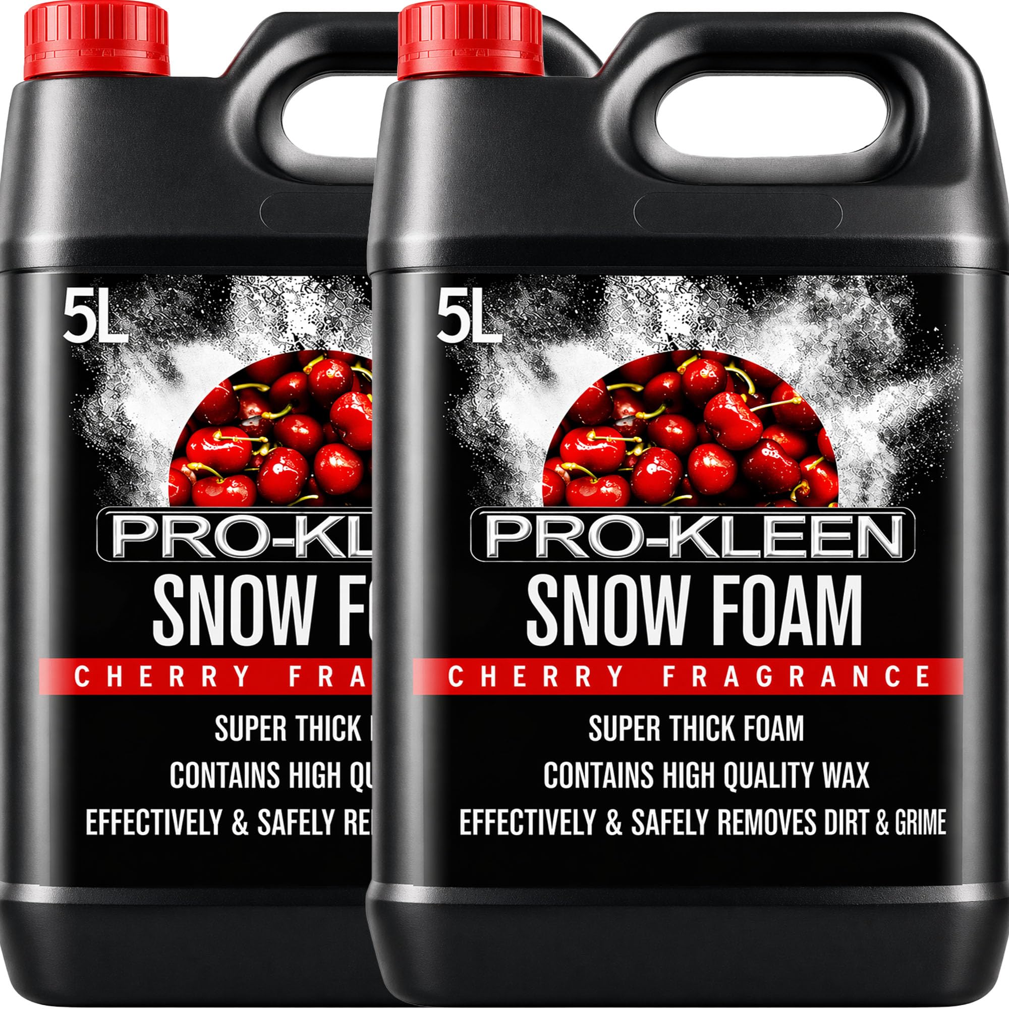 Pro-Kleen Cherry Snow Foam with Wax - 10L - Super Thick, Non-Caustic Car Wash Cleaner - New