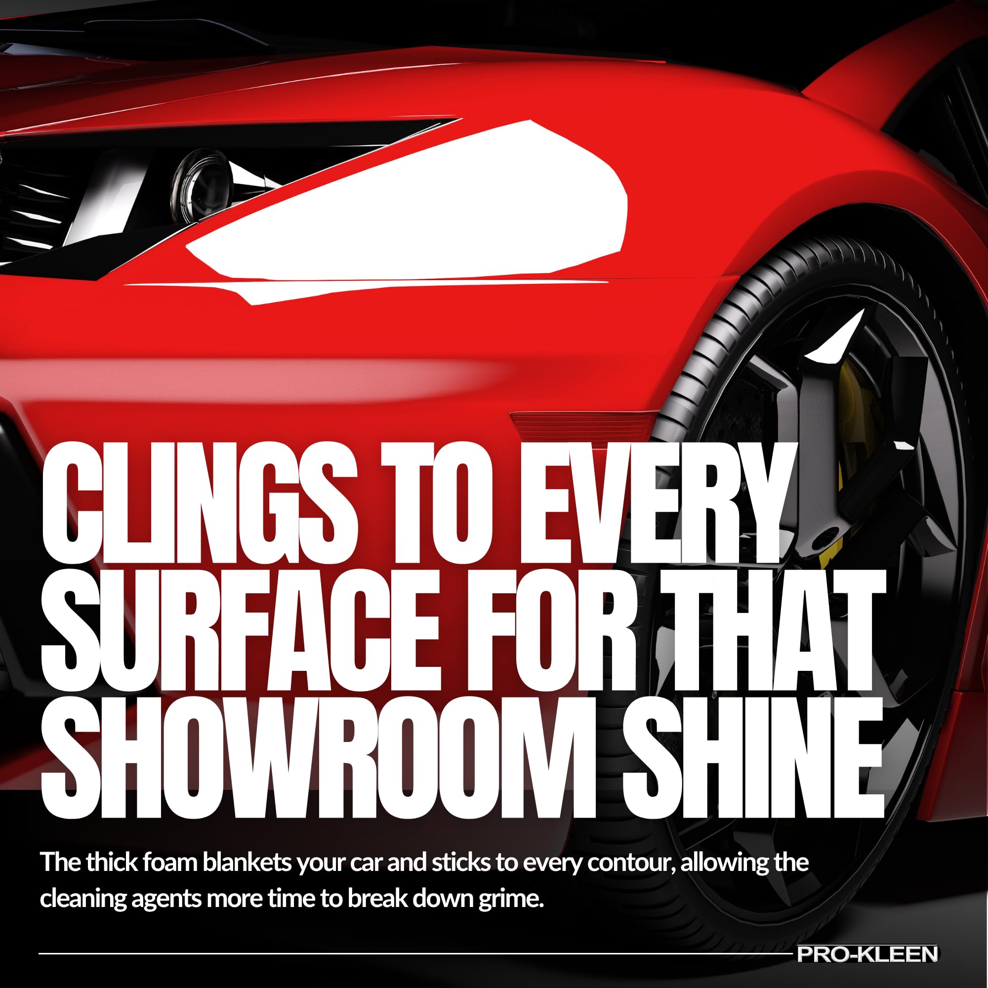 Pro-Kleen Cherry Snow Foam with Wax - 10L - Super Thick, Non-Caustic Car Wash Cleaner - New