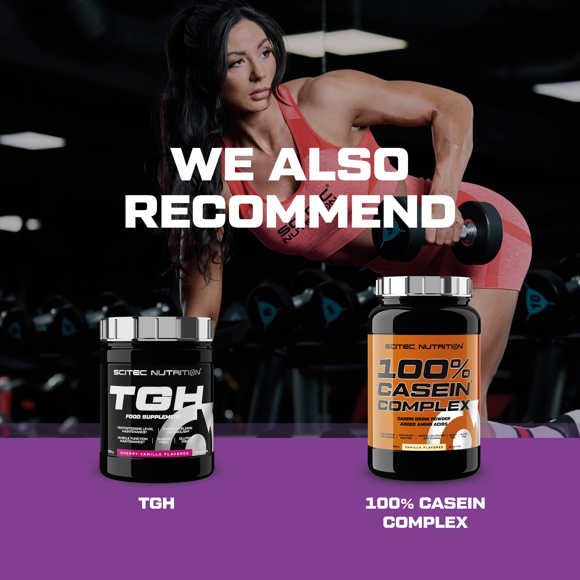Scitec Nutrition GH Surge - L-Arginine, L-Ornithine, L-Lysine Food Supplement Capsules - 90 Caps - New - BBE 09/2028