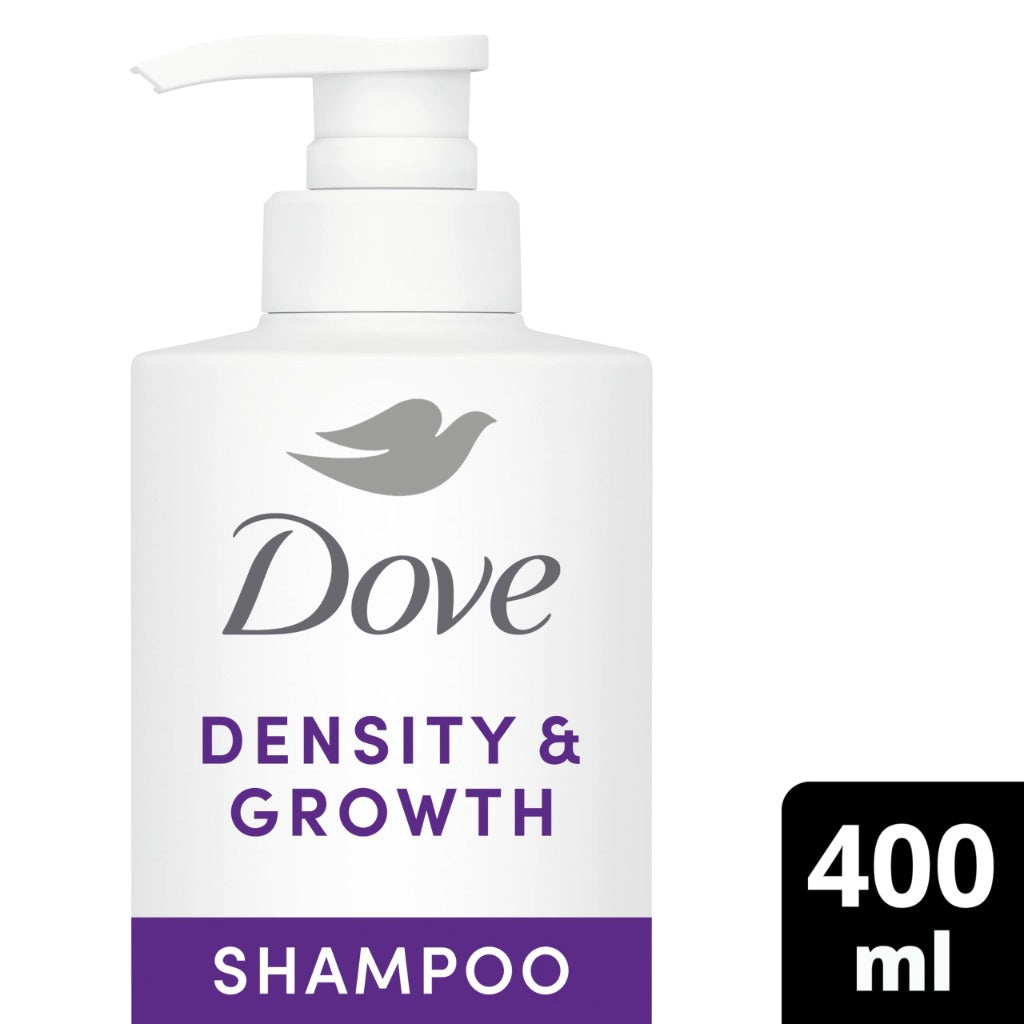 Dove Scalp + Hair Therapy Density & Growth Shampoo - Amino Complex, Zinc, Biotin - 400ml - Hair Fall Control - New