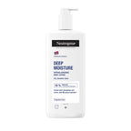Neutrogena Norwegian Formula Deep Moisture Body Lotion - 400ml Fragrance-Free Moisturiser for Sensitive Dry Skin - 48H Hydration - New