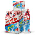 HIGH5 Aqua Caffeine Gels - Berry 20 x 66g - Carbohydrate Energy Fuel for Running Cycling Hiking Endurance - New - BBE 07/2026