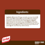 SlimFast Double Chocolate Snack Bar - 99 Kcal - 30 x 25g Bars - Meal Replacement Diet Food - Damaged Box - BBE 06/2026