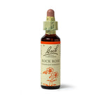 Bach Original Flower Remedies Rock Rose - Natural Flower Essence - Emotional Wellness - 20ml - Damaged Box - BBE 07/2030