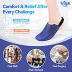 Hilph Foot & Toe Ice Pack Wrap - Cold Therapy for Broken Toes, Bunion Surgery, Swelling Relief, Pain Recovery - Damaged Box