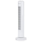 Signature 3 Speed Tower Fan with Oscillation, Adjustable Ti - New