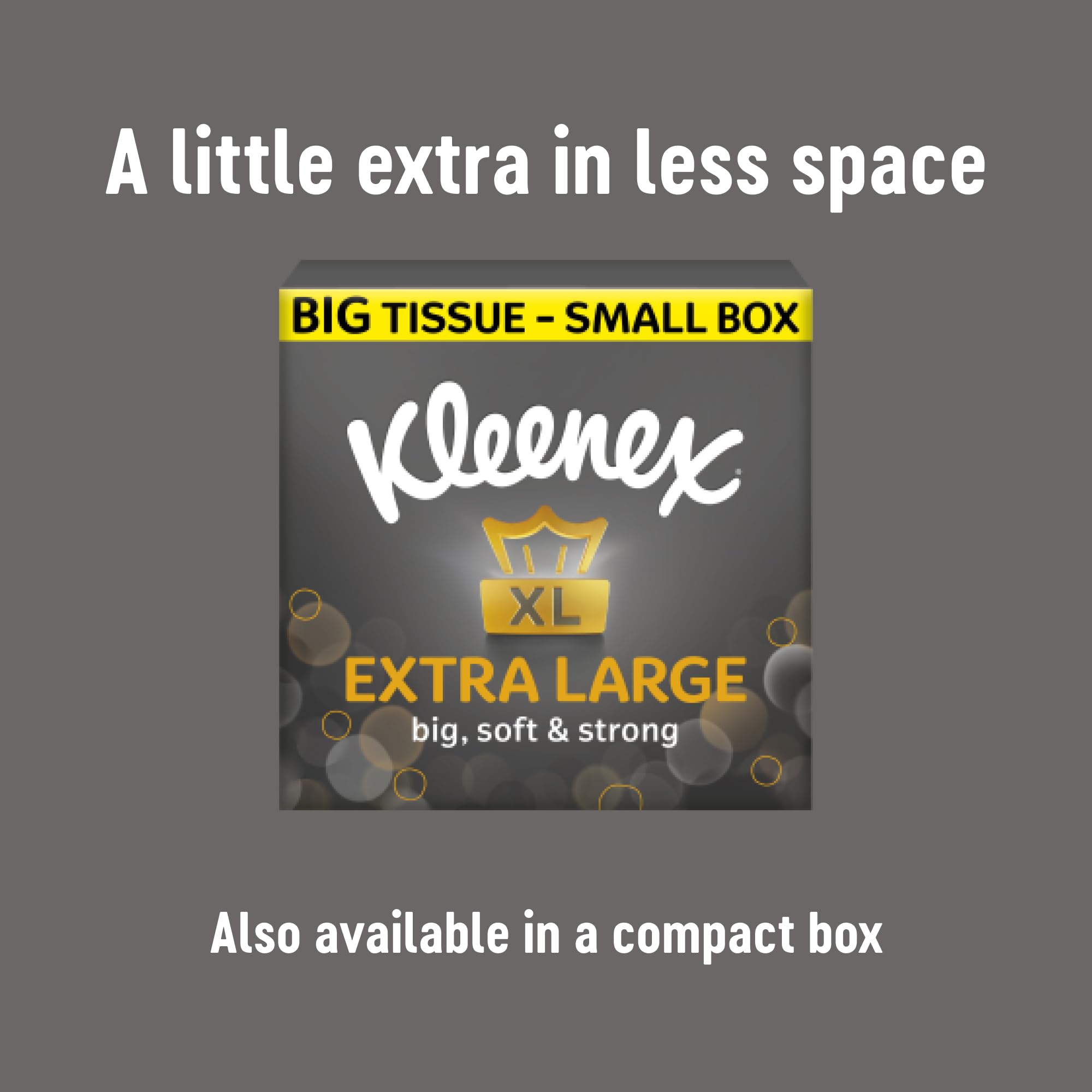 Kleenex Extra Large Facial Tissues - 16 Tissue Boxes - Soft Strong Extra Big Bulk Pack - New
