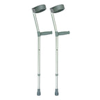 Days Double Adjustable Crutches for Adults, Comfort Handle, Lightweight Mobility Aid, Handle to Ground Height 66 cm-94 cm - New