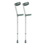 Days Double Adjustable Crutches for Adults, Comfort Handle, Lightweight Mobility Aid, Handle to Ground Height 66 cm-94 cm - New