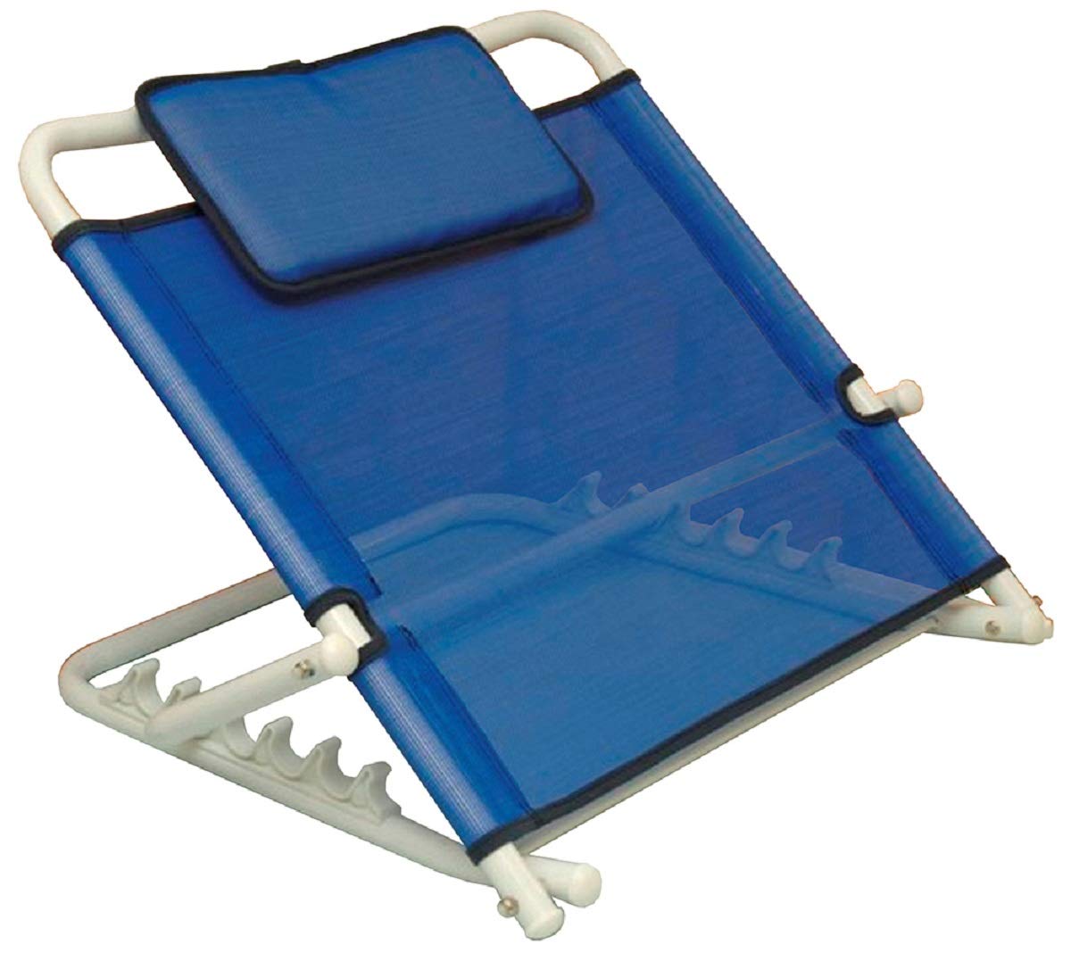NRS Healthcare Adjustable Angle Back Rest - Blue - Pack of 1 - L98229 - Bed Support Cushion Aid - New