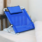 NRS Healthcare Adjustable Angle Back Rest - Blue - Pack of 1 - L98229 - Bed Support Cushion Aid - New