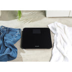 Salter 9049 BK3R Max Digital Bathroom Scale - Body Weight Scales, Supersize LCD, 250kg / 39st 6lb, Carpet Feet - Good