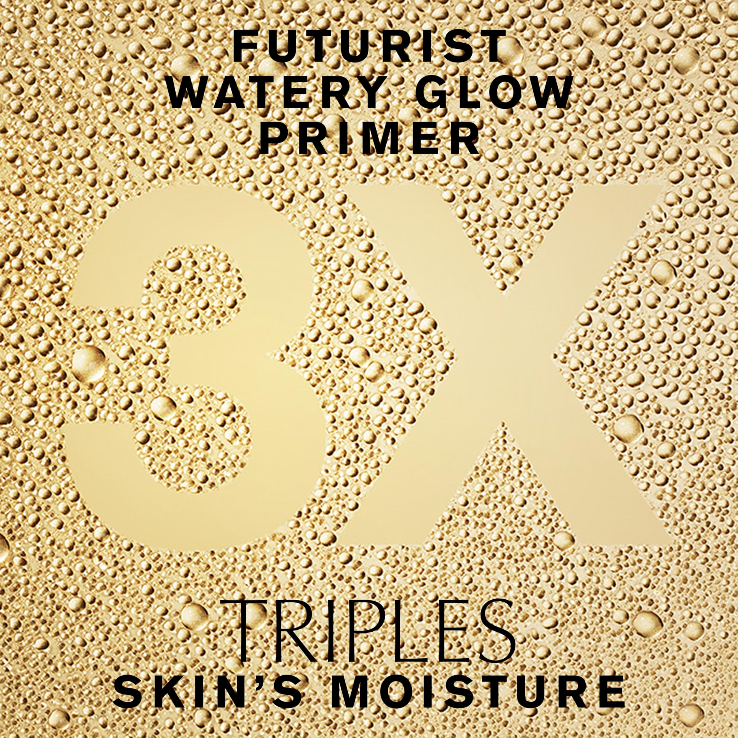 Est'ee Lauder Futurist Aqua BrillianceTM Watery Glow Primer with Hylauronic Acid for Triple Moisture - New