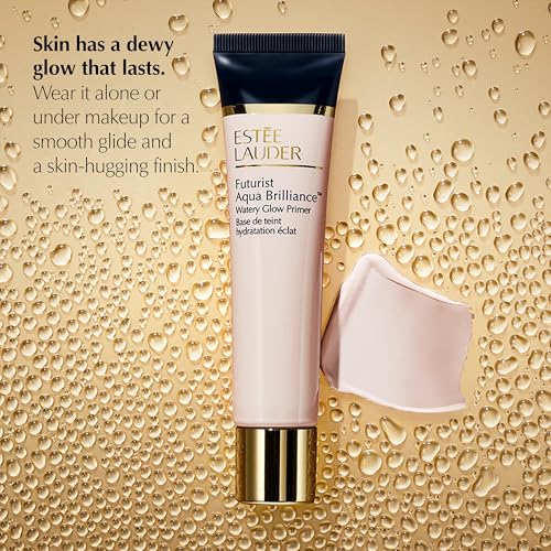 Est'ee Lauder Futurist Aqua BrillianceTM Watery Glow Primer with Hylauronic Acid for Triple Moisture - New