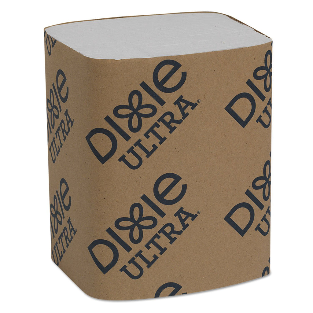 Georgia-Pacific Dixie Ultra Interfold 2-Ply Napkin Dispenser Refill White 24 Packs Case 6000 Napkins - New