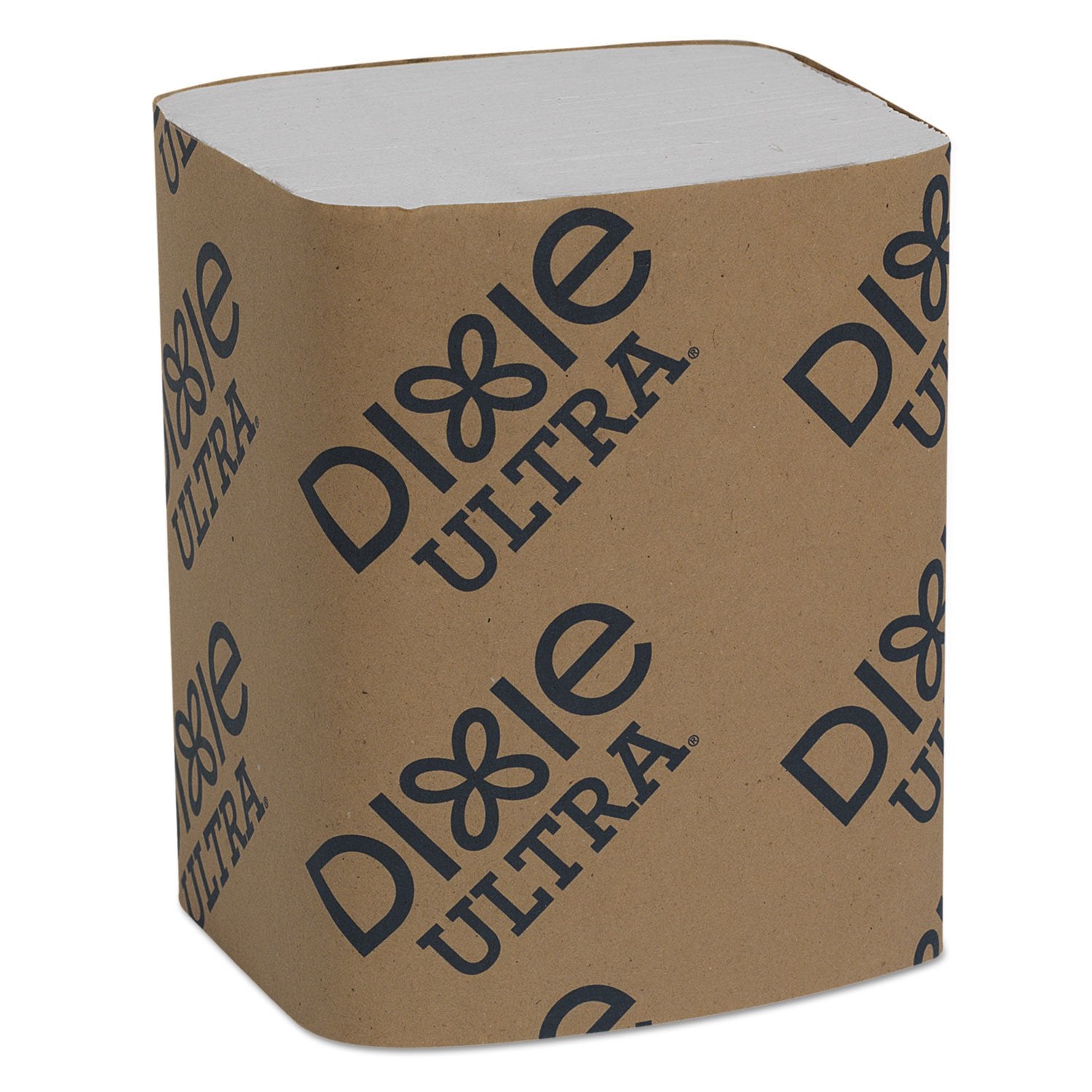Georgia-Pacific Dixie Ultra Interfold 2-Ply Napkin Dispenser Refill White 24 Packs Case 6000 Napkins - New
