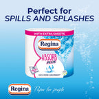 Regina Absorb Plus Kitchen Roll - 8 Rolls - 2-Ply Household Towel - Damaged Box