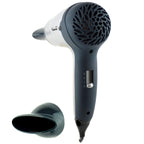 Paul Anthony Eco-Dry 1600w Hair Dryer / 3 Heat Settings / 3 Speed Settings/Concentrator Nozzle/Safety Cut-Off/DC Motor - Silver - H1316 - Damaged Box