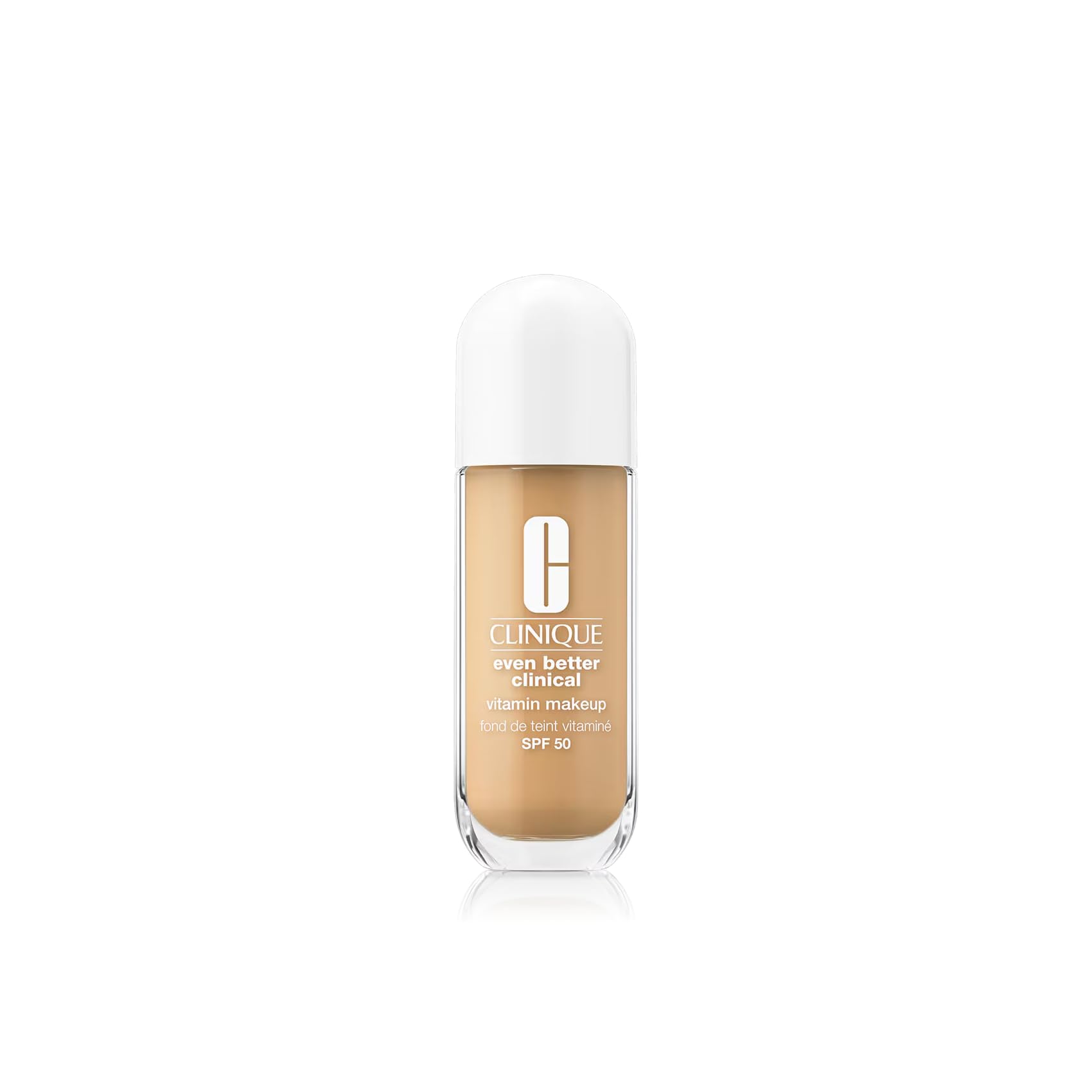 Clinique Even Better Clinical Vitamin Makeup Skin Tint Foundation SPF 50 With Vitamin C, Vitamin E + Vitamin B3 | Light Coverage + Radiant Finish - New