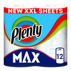 Plenty Max Kitchen Roll 12 Rolls, Kitchen Towel, Kitchen Tissue - Damaged Box