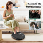 Snailax Shiatsu Foot Massager Machine with Heat, Deep Kneading, Compression, Vibration - Size 13 - Plantar Fasciitis, Neuropathy Foot Warmer - Very Good