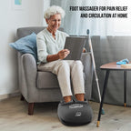 Snailax Shiatsu Foot Massager Machine with Heat, Deep Kneading, Compression, Vibration - Size 13 - Plantar Fasciitis, Neuropathy Foot Warmer - Very Good