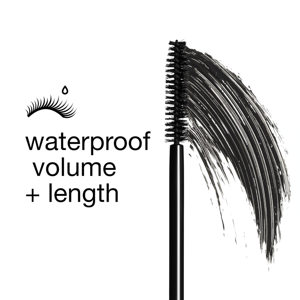 Clinique High Impact Waterproof Mascara | Lengthening, Volumising, Smudge-Proof + Safe For Sensitive Eyes - Damaged Box