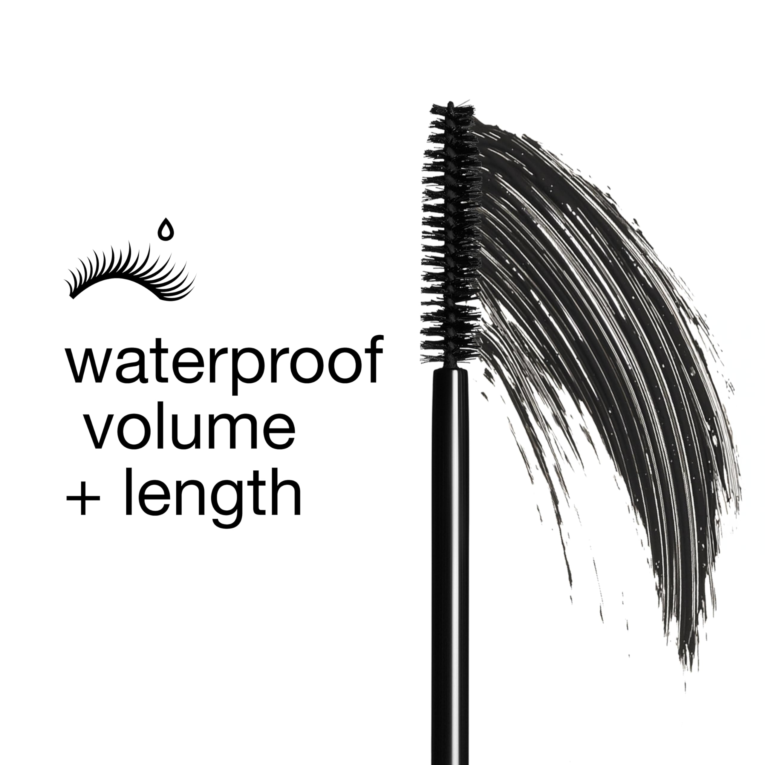 Clinique High Impact Waterproof Mascara | Lengthening, Volumising, Smudge-Proof + Safe For Sensitive Eyes - Damaged Box