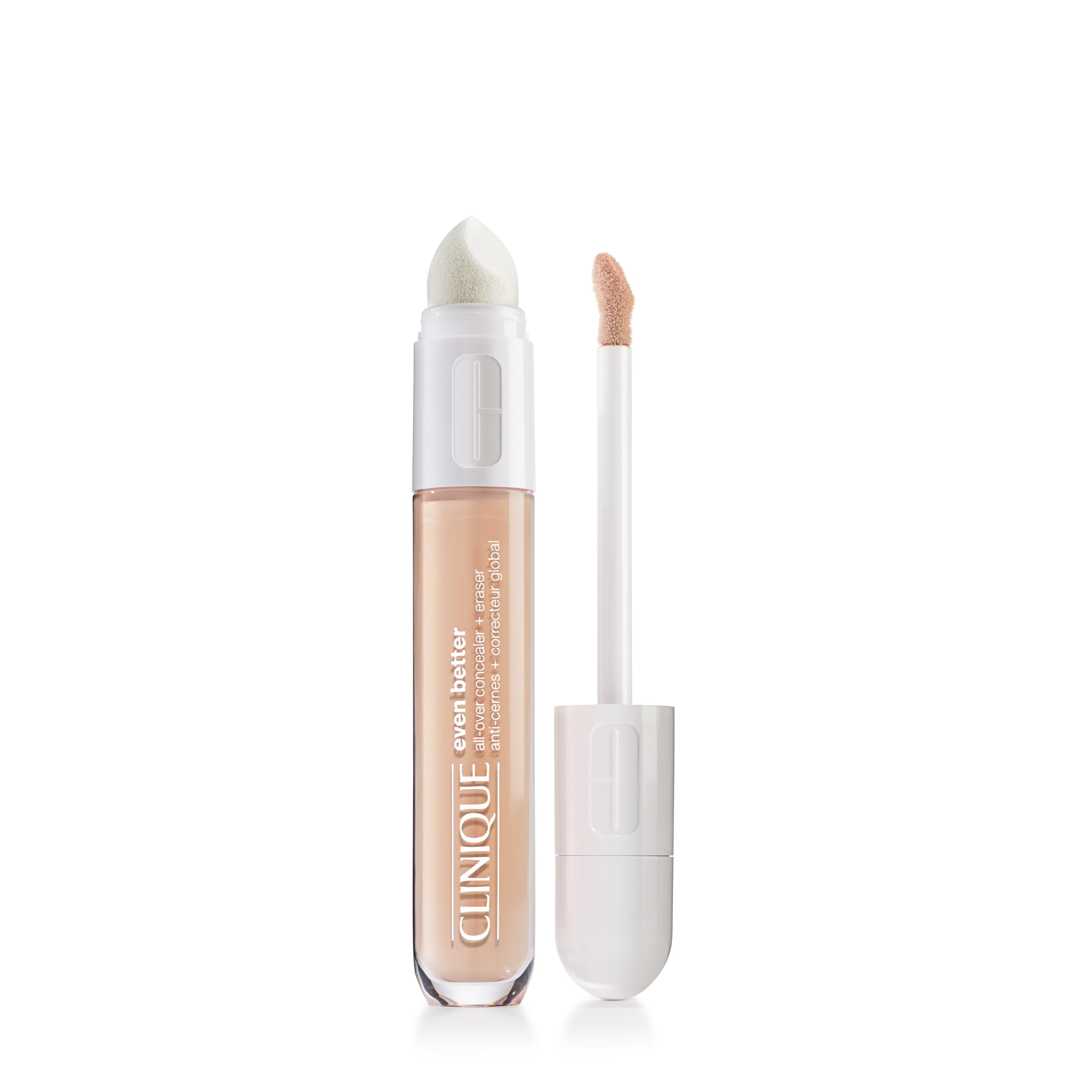 Clinique Even Better All-Over Full Coverage Concealer + Eraser For Dark Circles | Hydrating, Brightening + Depuffing - New